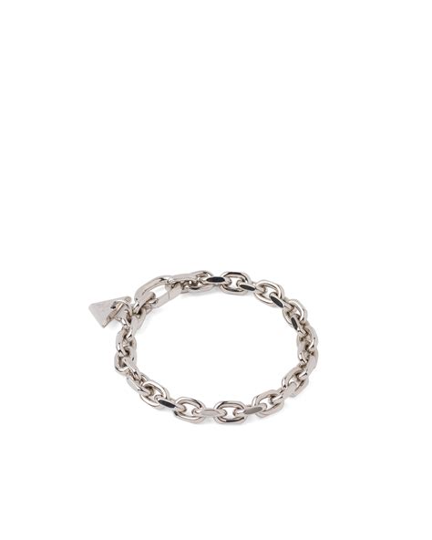 bracciali prada|prada silver chain jewels.